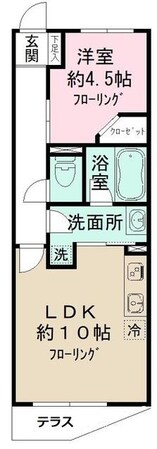 永福町駅 徒歩11分 1階の物件間取画像